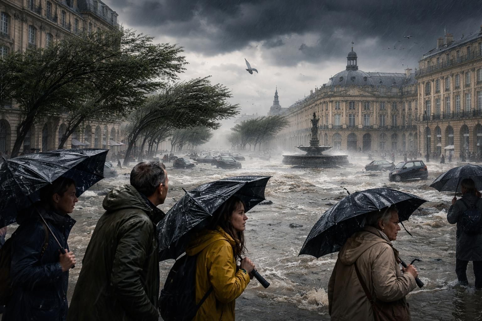 découvrez les témoignages émouvants des habitants de bordeaux confrontés à la tempête et aux intempéries, et comment ils vivent cette situation exceptionnelle.