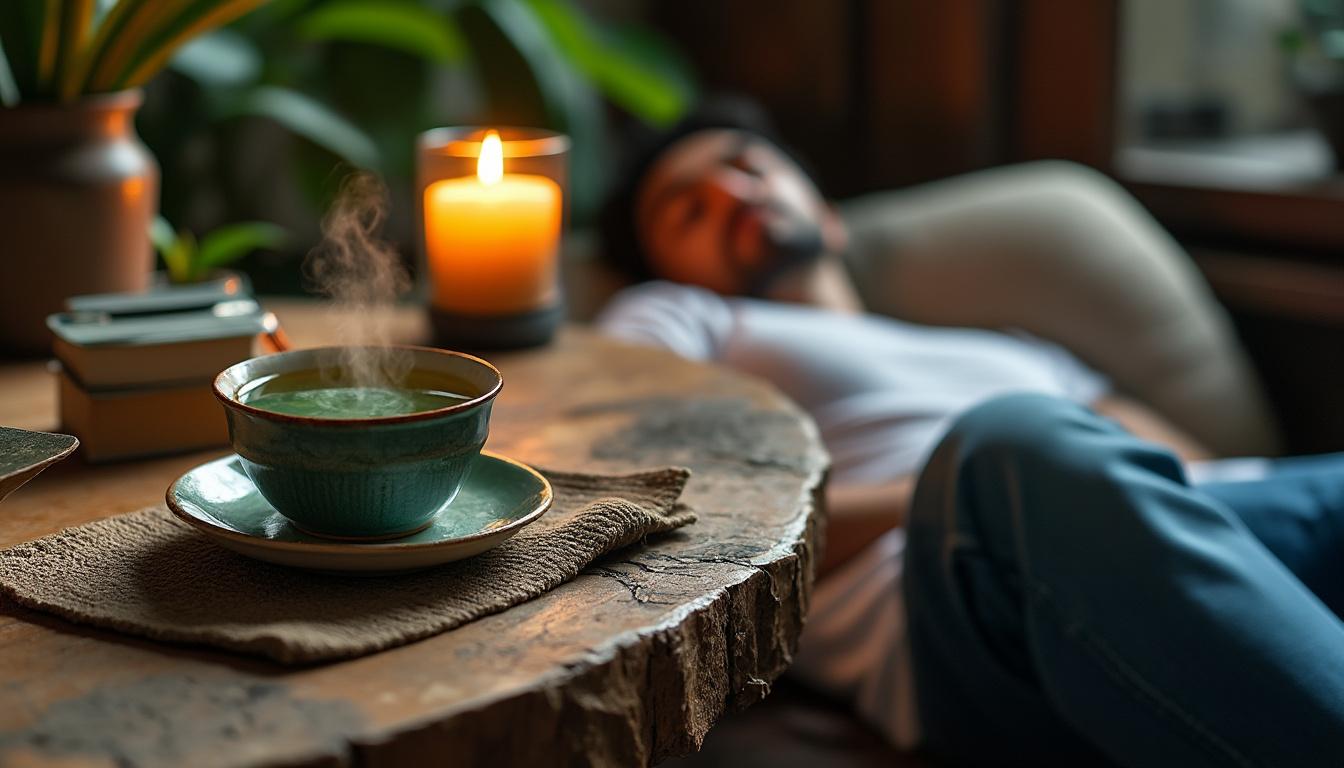 découvrez comment le thé vert, consommé le soir, peut devenir votre allié idéal contre le stress et l'anxiété. plongez dans l'univers apaisant de cette infusion riche en antioxydants et relaxez-vous après une longue journée.