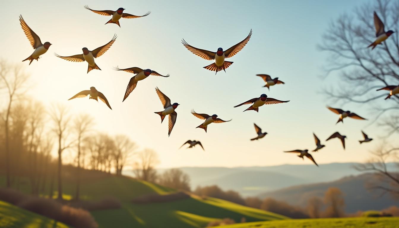 découvrez des données fascinantes sur la vitesse de l'hirondelle et ses incroyables performances en vol. apprenez comment cet oiseau agile surpasse les attentes et explorez les secrets de ses capacités exceptionnelles.