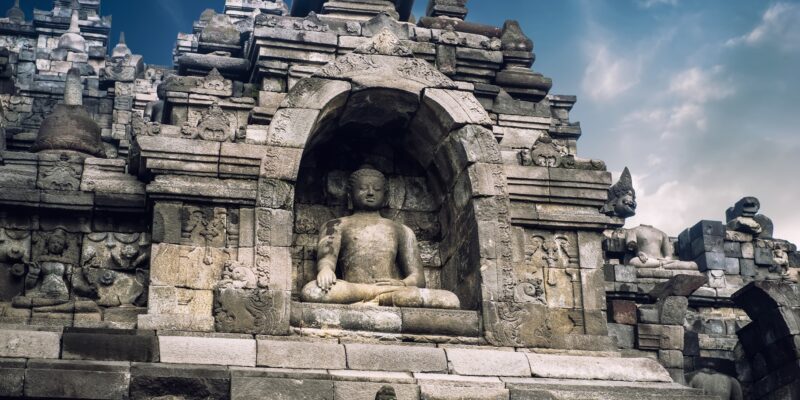 temples anciens Borobudur