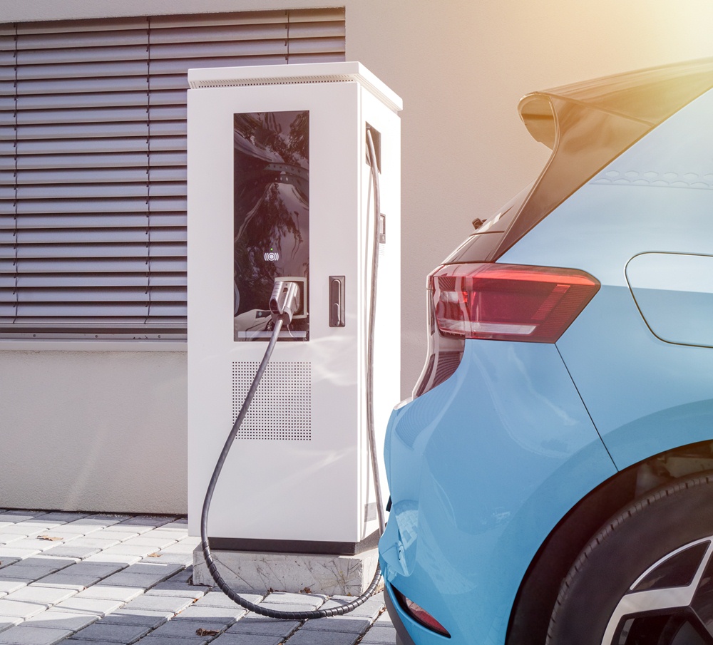 borne de recharge électrique