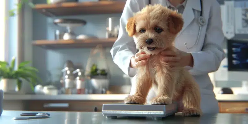 estimation poids adulte chiot