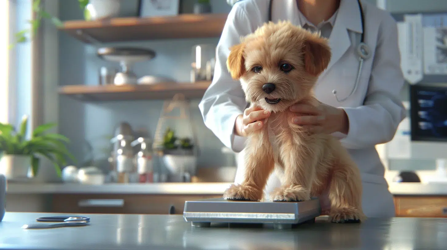 estimation poids adulte chiot