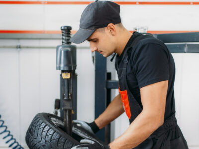 garage réparation pneus