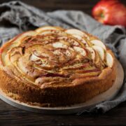 homemade apple cake