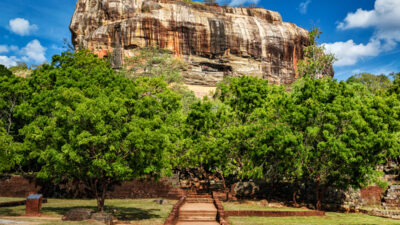 rocher du lion de Sigiriya