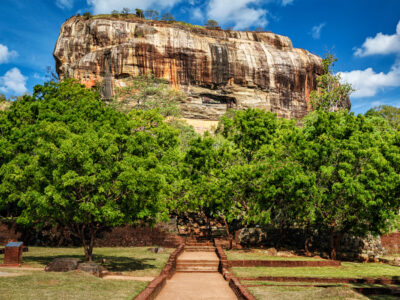 rocher du lion de Sigiriya