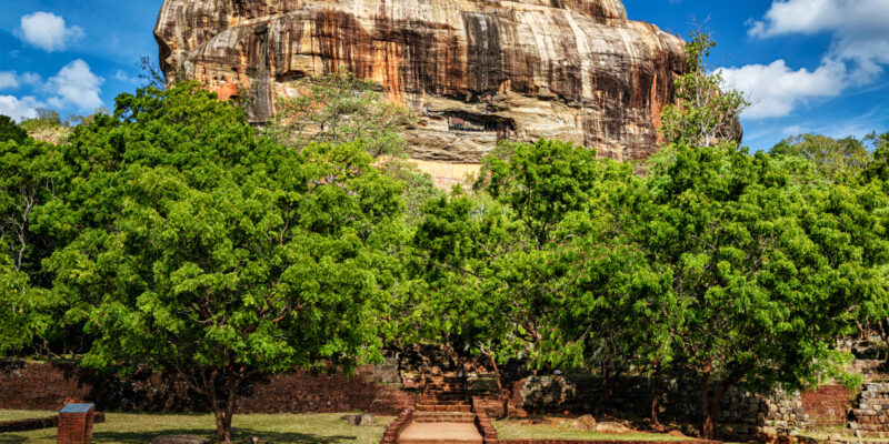 rocher du lion de Sigiriya