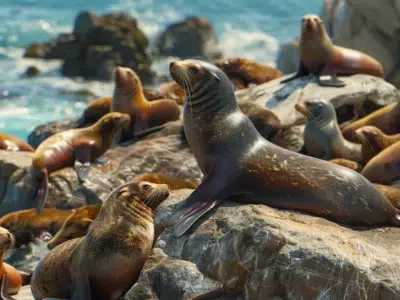 lions de mer