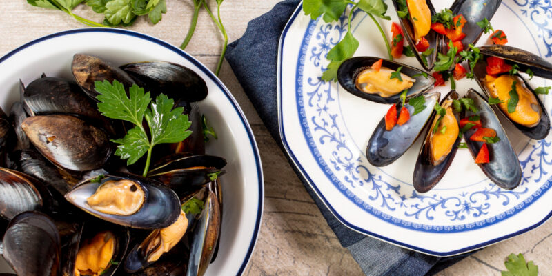 moules nourritures