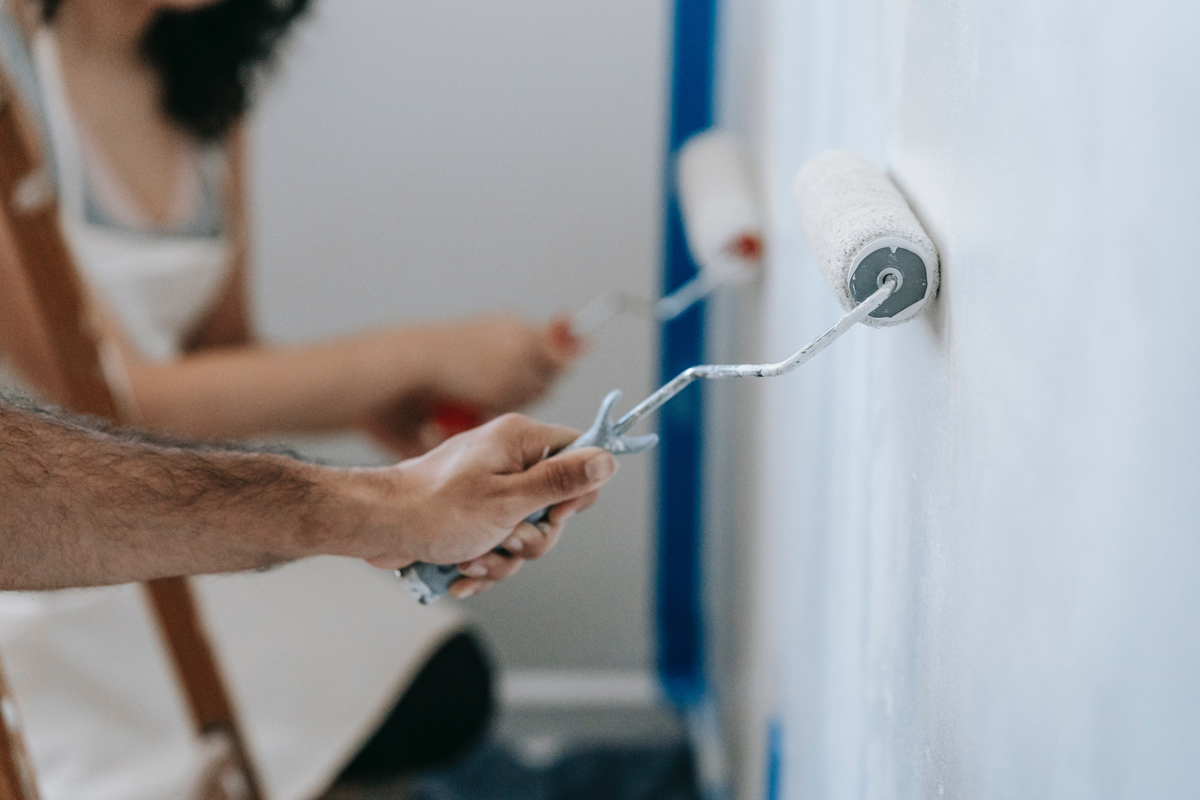 mur extérieur en parpaing