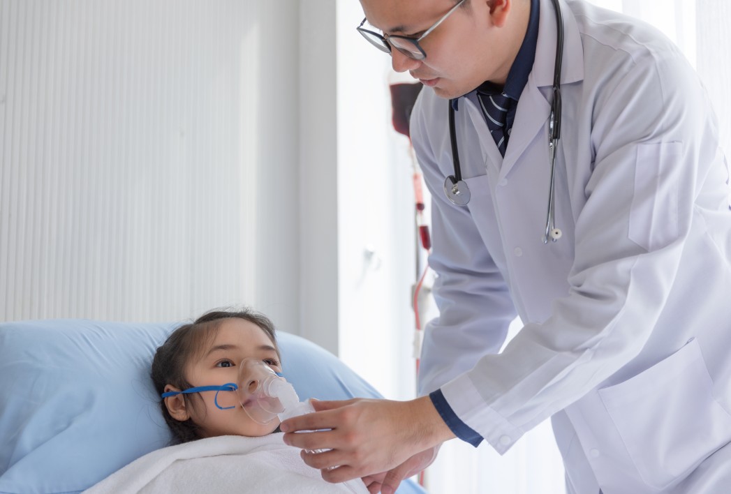 fille asthmatique