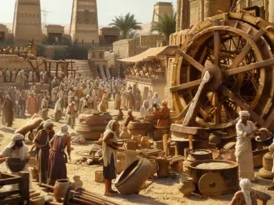 roue civilisations mésopotamiennes