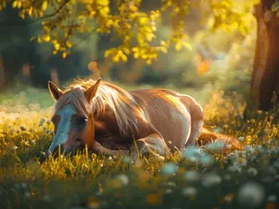 signes inquiétude cheval