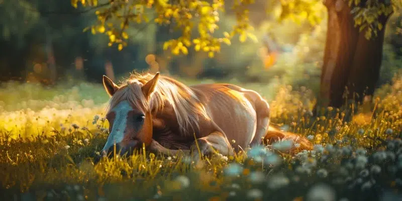 signes inquiétude cheval