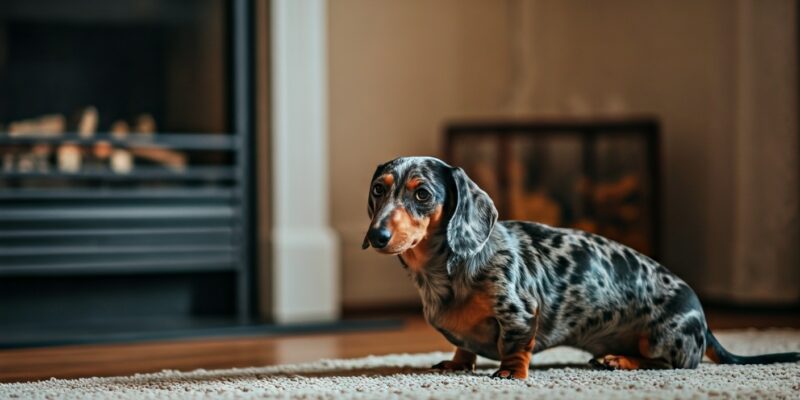 teckel bleu merle