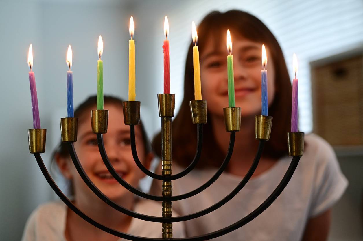 Menorah fête juive Hanouka